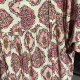 Laura kjole lyserødt blomsterprint